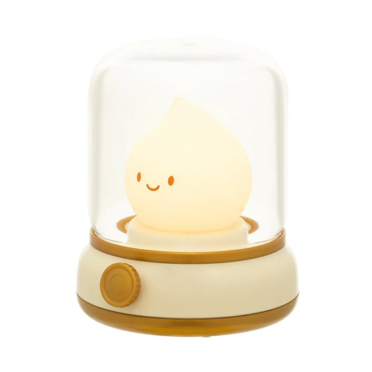 Mini LED Night Light Cute Flame Shape